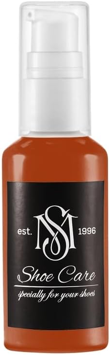 Nutritive Leather Spray - NCS S 3560-Y70R Deep Brick Red - Deep Conditioning & Shoe Color Restoration for Smooth Leather by MAVI STEP - 1.70 fl oz / 50 ml