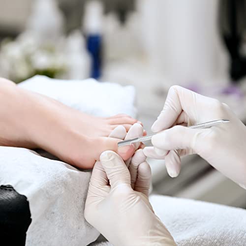 6-Pack Ingrown Toenail File And Lifters, Professional Surgical Stainless Steel Ingrown Toenail Removal Tool Kit, Manicure Treatment Pedicure Nail Correction Polish Pain Under Sidewall Cleaner Relief #TOP5