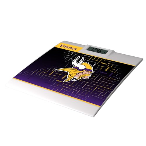 Báscula digital Keyscaper Minnesota Vikings 15x15 pulgadas miniatura 1