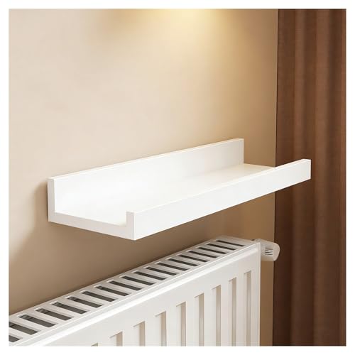 Étagère murale radiateur LED blanche anti-poussière pour protéger vos murs