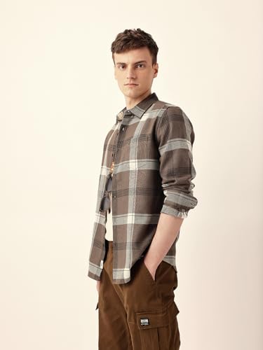 Image of THE BEAR HOUSE Men's Casual Shirt | Comfortable Modern Fit | Trendy Men's Wear