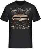 American Classic car Oldtimer Vintage Hot Rod RocknRoll Rockabilly T-shirts, 63 Pontiac Bonneville Noir, S