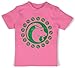 Geburtstagsgeschenk Geburtstag - Tierkreiszeichen Steinbock - 12/18 Monate - Pink - Astrologie - BZ02 - Baby Shirt für Mädchen und Jungen
