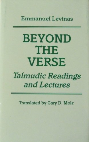 Beyond the Verse: Talmudic Readings and Lectures