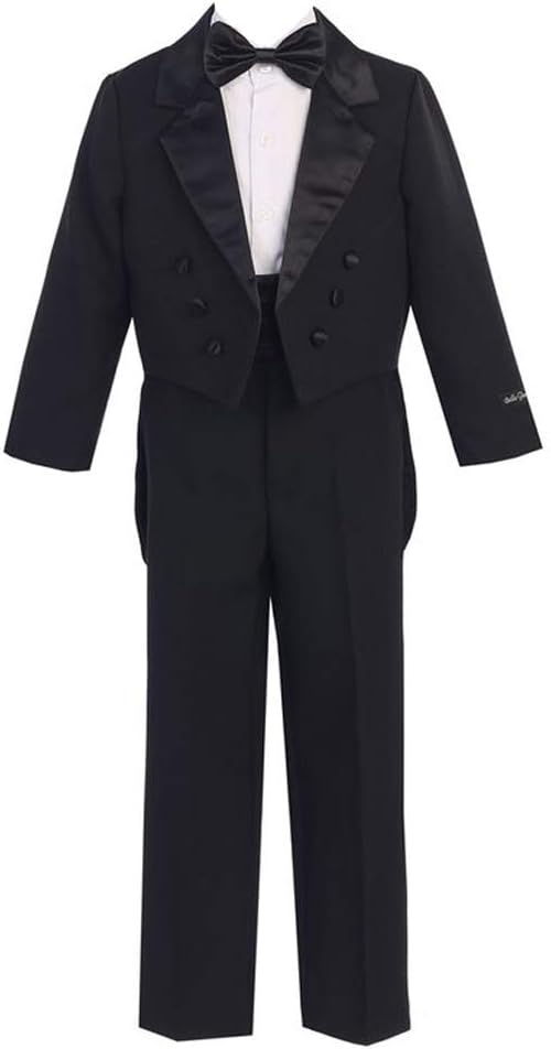 iGirlDress Big Boys' Formal Tuxedo with Tail