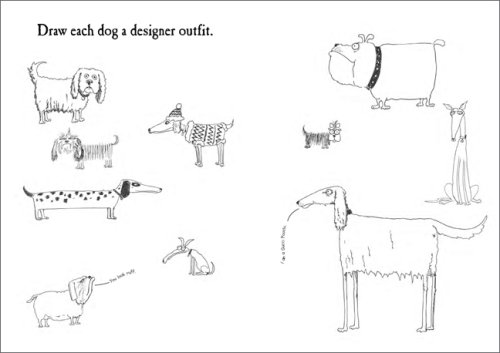 The Girls' Doodle Book: Amazing Pictures to Complete and Create