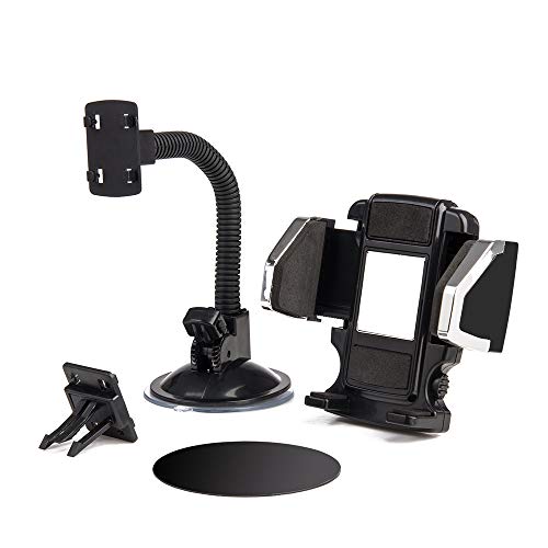 Dream Wireless Universal Car Mount Holder For Cellphone/Mp3/Gps - Retail Packaging - Black #TOP6