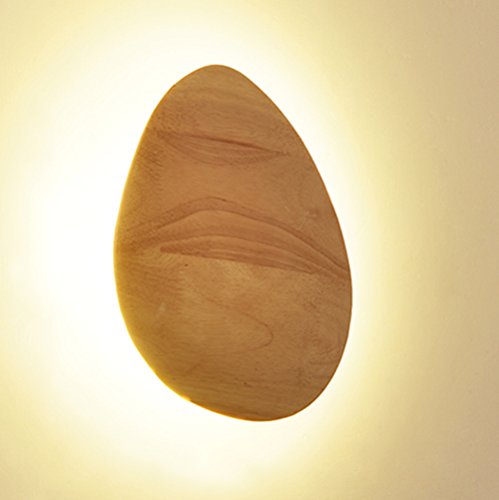 Lampe murale à LED Motif chandelier murale en bois créatif Applique murale moderne élégant Lumière chaude éclairage mural Blanc chaud Éclairage Veilleuse pour chambre salon Moderne B