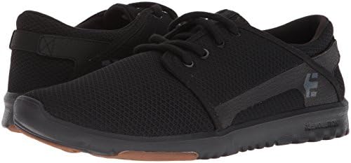 Etnies Men's Scout Skate Shoe, Black/Black/Gum, 7 | Image 6