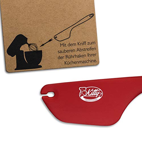 Kitty Professional Teigschaber 2 in1 mit Kniff zum Portionieren & Sauber Abstreifen… – Ansicht 2
