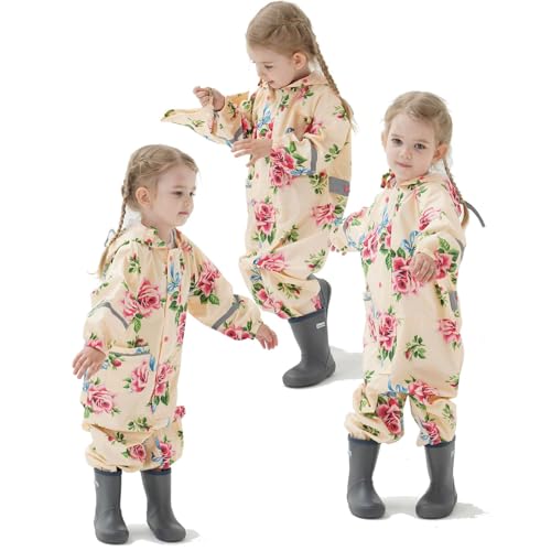 Kids Boys Girls Rain Jacket Poncho Walking Raincoat Disposable Portable Outdoor Reflective Strips Fashion3