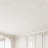 Carreaux de plafond en plastique imperméables : le papier peint de plafond est en PVC de 3 mm d'épaisseur. Léger, résistant aux rayures et à l'abrasion. Surface imperméable et résistante à l'huile, facile à nettoyer