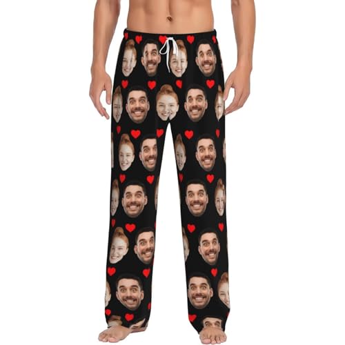 Custom Pajama Pants Personalized Pajama Bottoms With Photo Customizable Pajama For Men Women Add Your Design