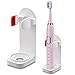 FuJiaXin Support de Brosse à Dents Electrique, 2 Lots D'autocollants à Forte Adhérence Améliorés Support de Brosse à Dents Electrique Organisateur Mural Réglable pour Brosse à Dents de Salle de Bains