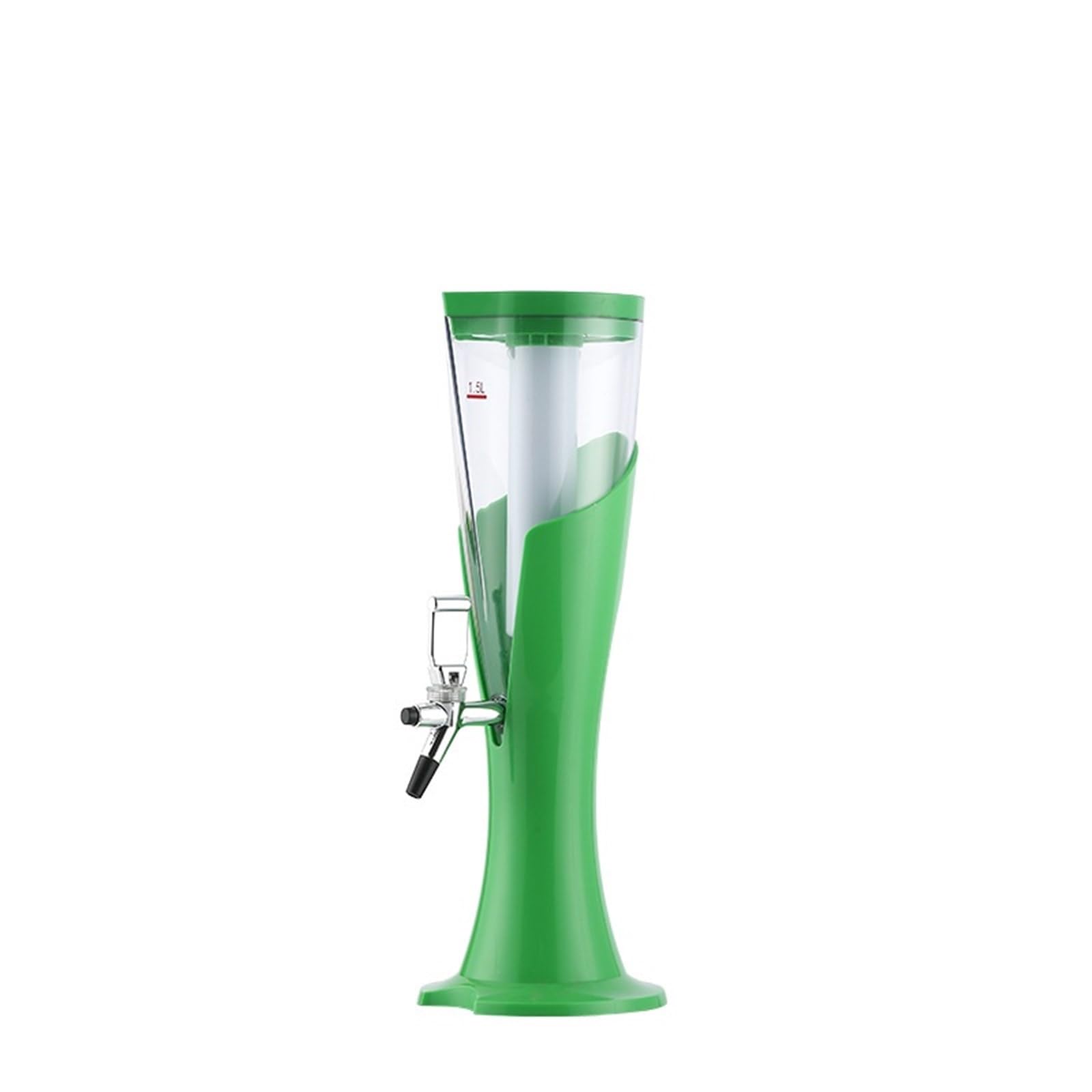 Torre de cerveza para fiestas en casa y barbacoas dispensador con grifo de 1.5L