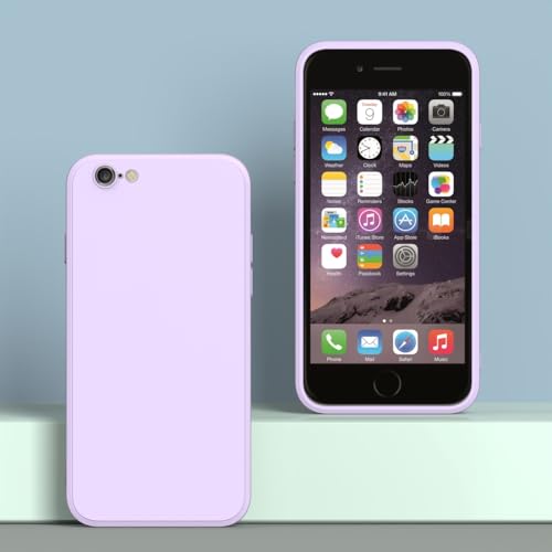 Image of for iPhone 6S Plus Case Purple, Scratch Resistant with Soft Touch, Slim Thin Phone Cover for iPhone 6 Plus 5.5 inch