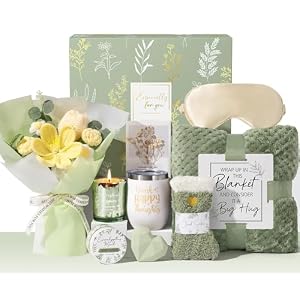 Birthday Gifts for Women, Spa Self Care Package Get Well Soon Gift Baskets