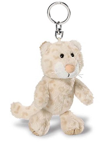Preisvergleich Produktbild Nici 36044 - Schneeleopard Mädchen Schlüsselanhänger, 10 cm