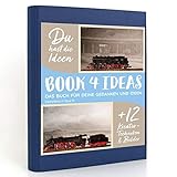 DAS PRODUKT – Ein hochwertiges und individuelles Notizbuch für Deine Projekte, Pläne Gedanken oder Ideen. Im handlichen DIN A5 Format kannst Du auf über 200 Seiten alles festhalten, was Dir wichtig ist.