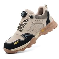 Aohuyergai Scarpe Antinfortunistiche Uomo Leggere S21 Scarpe da Lavoro Donne Traspiranti Utility Scarpe Antinfortunistica Comode Costruzione Industriale Scarpe