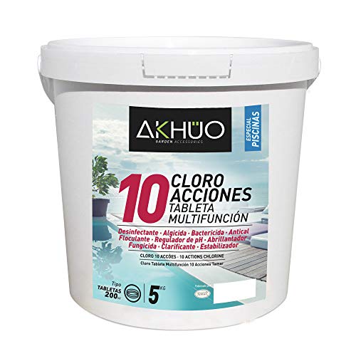 alfa dyser Cloro 10 ACCIONES Tableta 200G 5KG AKHUO