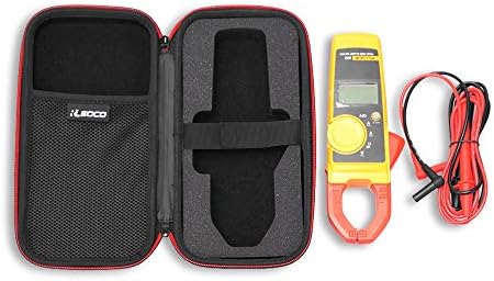 RLSOCO Hard Case for Fluke 323/324/325 Clamp Multimeter AC-DC TRMS/KAIWEETS Digital Clamp Meter HT206B/ HT206D with Protective Foam