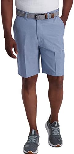 Haggar Men's Comfort Cargo Short Regular and Big & Tall Sizes, Blue, 36