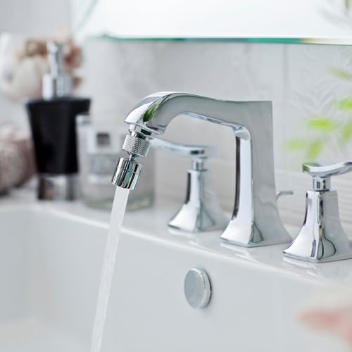 Cozlly 2 Stück Wasserhahn Adapter, Wasserhahn Außengewinde Adapter, Wasserhahn Steckverbinder für Küche Waschbecken (M18 - M22)