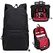 Produktbild Rucksack und Kameratasche für Kamera Toto 01 Rot Mehrere atmungsaktive stoßfeste Schutzhülle SLR DSLR Schule Videomaker Fotografie Reflex Professionell Notebook Laptop Obtivi