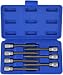Neiko 10080A 3/8-Inch Drive Extra Long Torx Star Bit Socket Set, 7 Piece | T10-T40