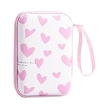 Xjdzineq Estuche de almacenamiento multicolor a prueba de golpes, materiales impermeables, compacto para cámara, equipo escolar, bolsas cuadradas de almacenamiento de dibujos animados