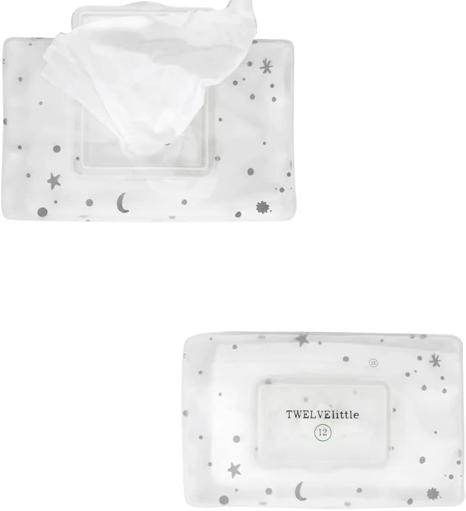TWELVElittle Twinkle Print Reusable Wipe Pouch
