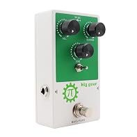 Classic Fuzz Tone: This bass effects pedal recreates the iconic for sound with optimized frequency response for bass, delivering thick and dynamic fuzz distortion. The design is based on Bass Nano, ensuring authentic tonal characteristics. Versatile ...