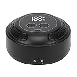 Julihai Elektrischer Cocktail-Räucherofen, Tragbarer Getränke-Räucherofen mit 6 Holzspänen und Zubehör für Cocktails, Whisky, Grillen, Fleisch, Käse, Gemüse