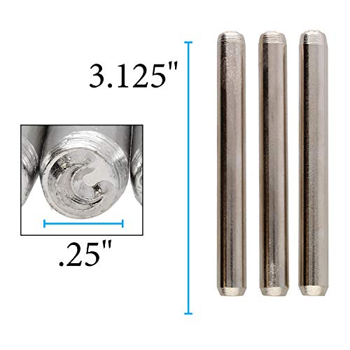 The Beadsmith Steel Design Stamps - Metal Elements - 3-Piece 5Mm Celestial Design Set - 3.125” Length With 0.25” Stamp Base - Make Custom Jewelry - Used For Stamping & Personalizing Soft Metals #TOP2