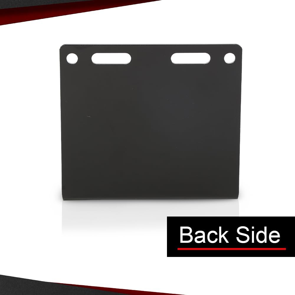 CHEDA Universal 6" Lawn Mower Trailer Drop Down Hitch Fit for Zero Turn Mowers, 3", 4", 5", 6" Mounting Hole Centers,6" Hole Centers & 3" Slotted Hole Centers