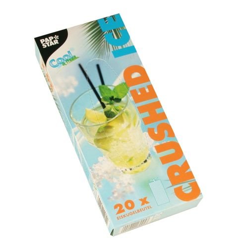 Preisvergleich Produktbild PAPSTAR Eiskugelbeutel ´Crushed Ice´ 4002911180457
