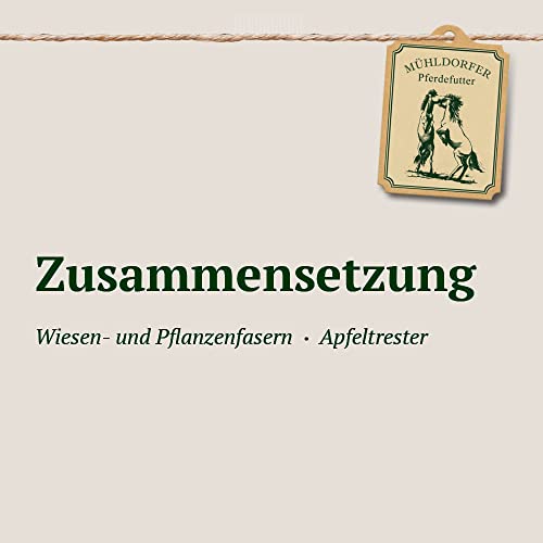 Mühldorfer NaturHupferl Apfel - 1 kg - Gesunde Leckerli für Pferde - Getreidefrei - Ohne Melasse und Zusatzstoffe