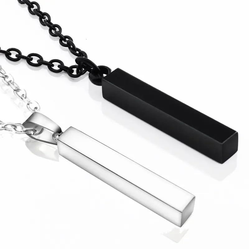See full amazon price history chart for Karishma Kreations Mens Jewellery 3D Cuboid Vertical Bar Pendants Stick Stainless Steel Locket Pendant Necklace Chain For Boys Men Unisex 2Pcs Combo Karishma Kreations Mens Jewellery 3D Cuboid Vertical Bar Pendants Stick Stainless Steel Locket Pendant Necklace Chain For Boys Men Unisex 2Pcs Combo (B0CHW93VJF) Amazon Price History, Amazon Price Tracker