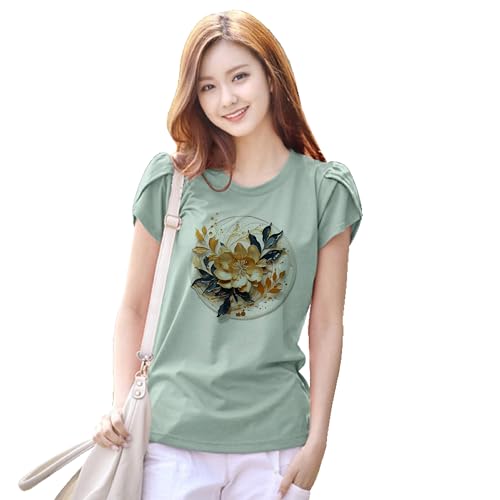 Image of Venisa Lycra Printed Casual Wear Tshirt
