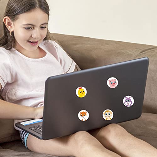 Adesivos de rolo de animais - Folhas de adesivos de animais de fazenda adoráveis ​​de - Adesivos de