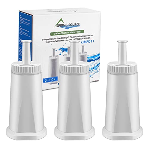 TÜV SÜD Zertifizierte Wasserfilter für Kaffeemaschinen, Topretty 3 Stück Wasserfilter für Sage Express Sage Wasserfilter für SES008/SES990/SES878/SES980/SES880/SES920/SES810/SES500 Cover