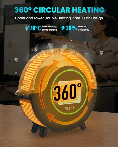 Image of SUNLU Official Filament Dryer S2, for PLA PETG ABS Filament, Black