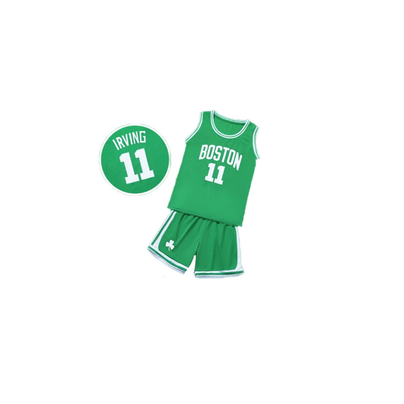 11#Kit di Maglia da Basket Bambini Fans Jersey Boys Sportswear Gilet da Basket Senza Maniche Top e Pantaloncini Sport Set Tuta Estiva Regali per Ragazzi Grils
