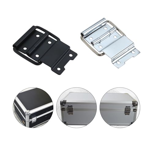 Charnière flight case noire pour restaurer vos meubles de rangement - 5