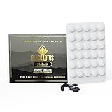 Black Lotus Shilajit Resin Tablets, 60 Count, 200mg Each, 100% Pure Natural Shilajit for Men & Women with Amino Acids, 140mg Fulvic Acid, 85 Ionic Trace Minerals, for Immune Support, Focus, Energy