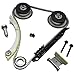 2.4 Timing Chain Kit 9-4201S Water Oil Pump for 2009-2017 GMC Terrain Chevy Equinox Malibu Captiva Cobalt HHR Buick Lacrosse Regal Verano 2.4L Ecotec VCT Selenoid Actuator Gear 9-4201SX