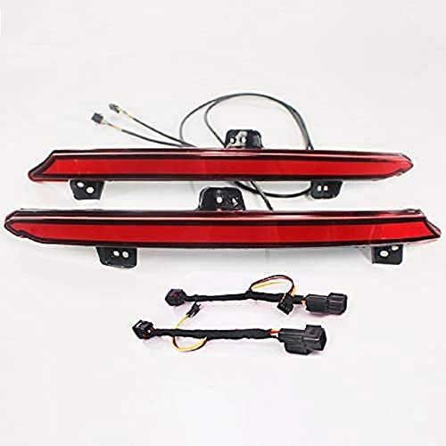 Para Honda Accord 2018-2021 LED Traseiro Bumper Refletor Freio Cauda Sinal Kit Tail Fog Brake Lamp 2