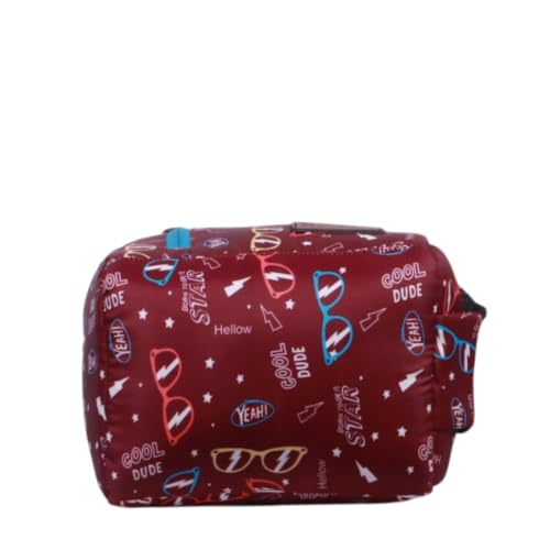 Image of Outrider Polyester Jumbo Lunch Bag,Lunch Bag for Office Men, Women and Kids, Quality Tiffin Bag for School, Picnic, Work, Carry Bag for Lunch Box, 12 litres,