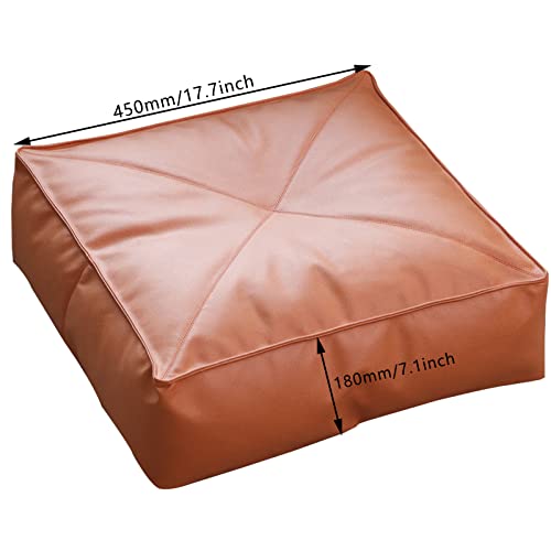 Ailuteie Technology Cloth Cushion Pillow Home Living Room Floor Cushion Suitable For The Floor Bedroom Balcony Sitting Pier Cushion Fart Cushion (Yellowish Brown) #TOP4